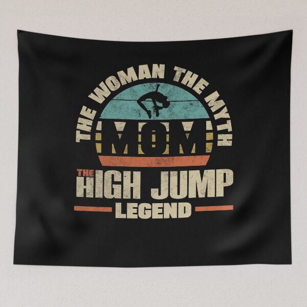 Item preview, High Jump Jumping Jumper Track and Field Mother designed and sold by ShopTheStyle.