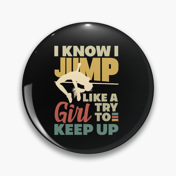 Item preview, High Jump Jumping Jumper Track and Field Female High Jumper designed and sold by ShopTheStyle.