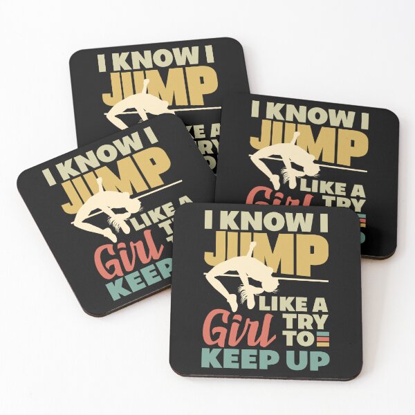Item preview, High Jump Jumping Jumper Track and Field Female High Jumper designed and sold by ShopTheStyle.