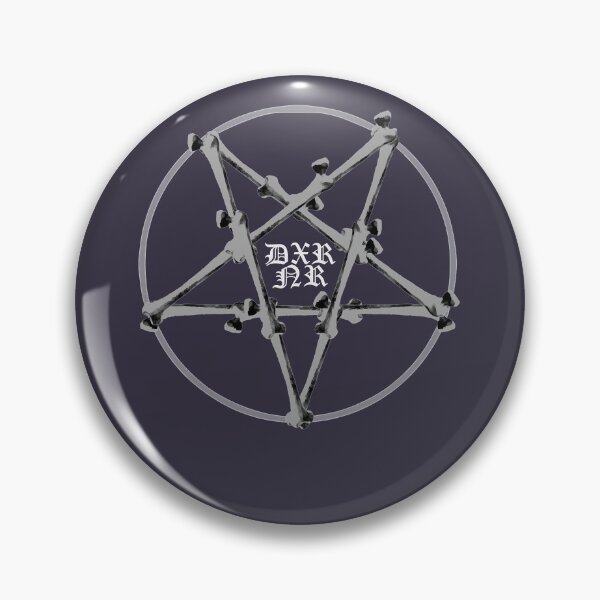 Item preview, Active Actors Work Early Uncomfortable Life Death By Rock And Roll Bone Pentagram Retro designed and sold by Danielle972.