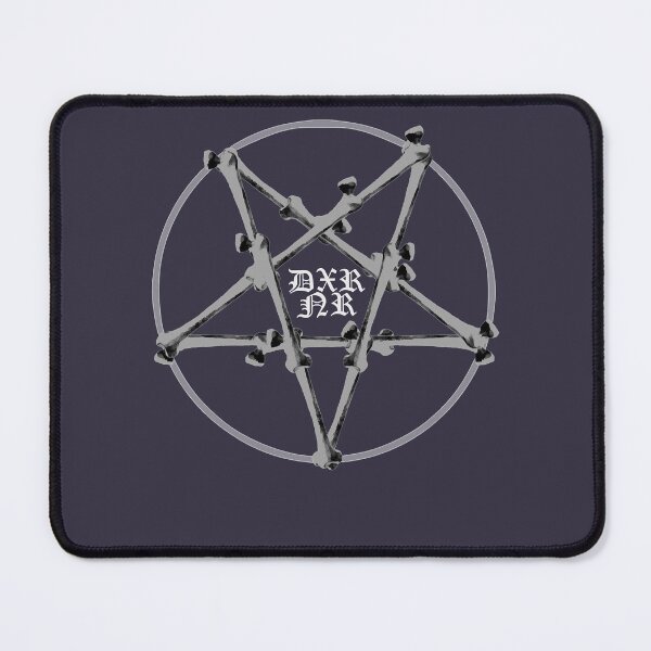 Item preview, Active Actors Work Early Uncomfortable Life Death By Rock And Roll Bone Pentagram Retro designed and sold by Danielle972.