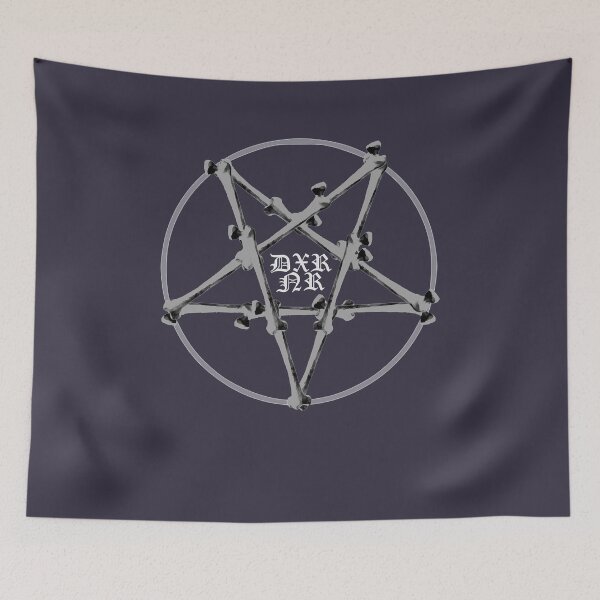 Item preview, Active Actors Work Early Uncomfortable Life Death By Rock And Roll Bone Pentagram Retro designed and sold by Danielle972.