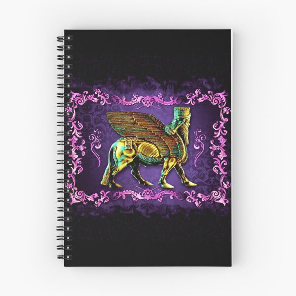 Item preview, Assyrian Golden Lamassu 2 designed and sold by doniainart.