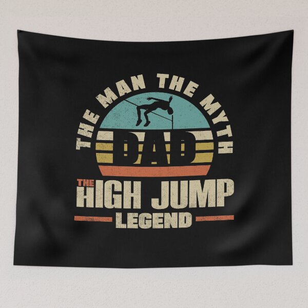 Item preview, High Jump Jumping Jumper Track and Field Father designed and sold by ShopTheStyle.