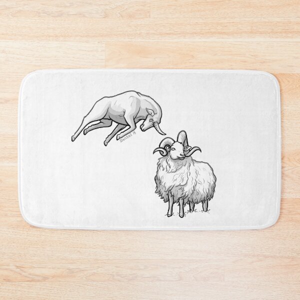 Item preview, Ram and Goat designed and sold by Nadia Newitt.
