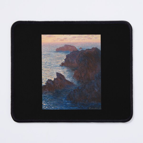 Item preview, Rocks at Belle-lle, Port-Domois by Claude Monet Classic designed and sold by dalinloomerp.