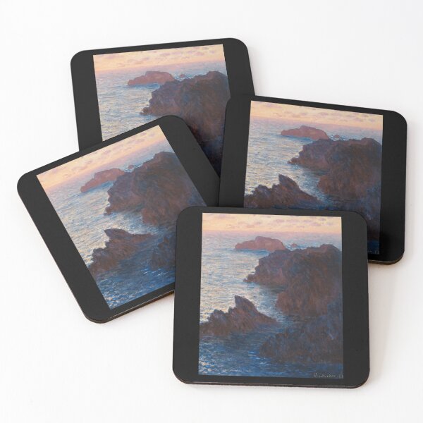 Item preview, Rocks at Belle-lle, Port-Domois by Claude Monet Classic designed and sold by dalinloomerp.