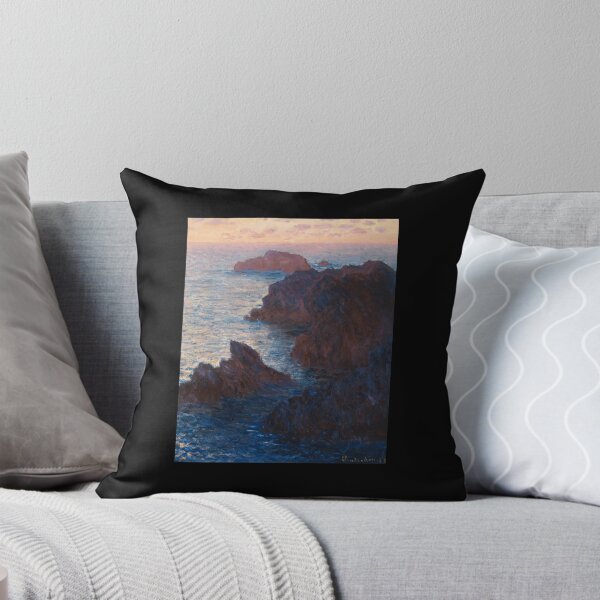 Item preview, Rocks at Belle-lle, Port-Domois by Claude Monet Classic designed and sold by dalinloomerp.