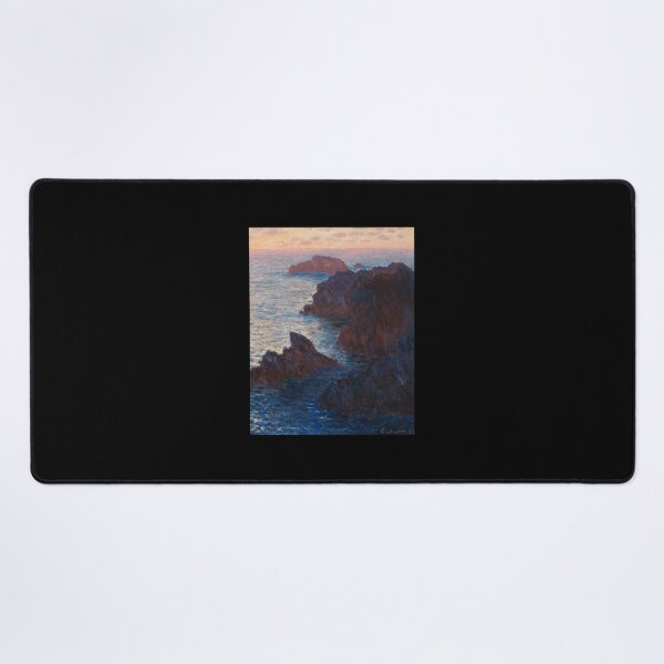 Item preview, Rocks at Belle-lle, Port-Domois by Claude Monet Classic designed and sold by dalinloomerp.