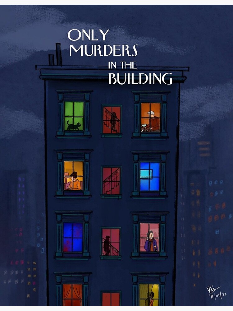 Only murders in the building poster Premium Matte Vertical Poster sold - Only Murders In The Building Season 2 Poster