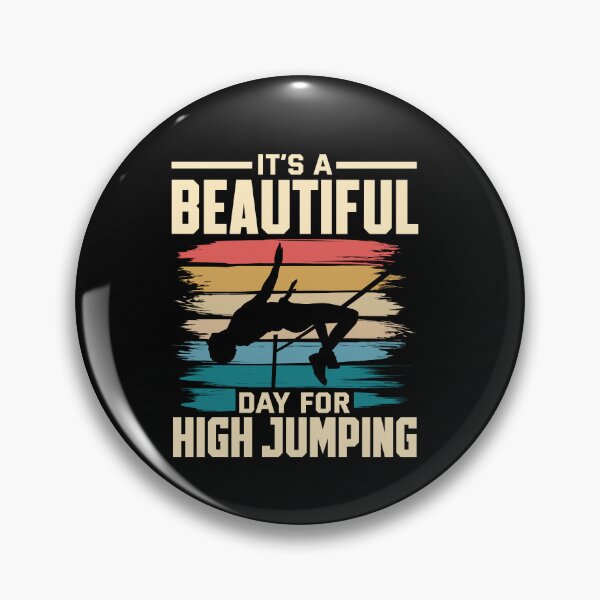 Item preview, High Jumper Track and Field Beautiful Day For High Jumping designed and sold by ShopTheStyle.
