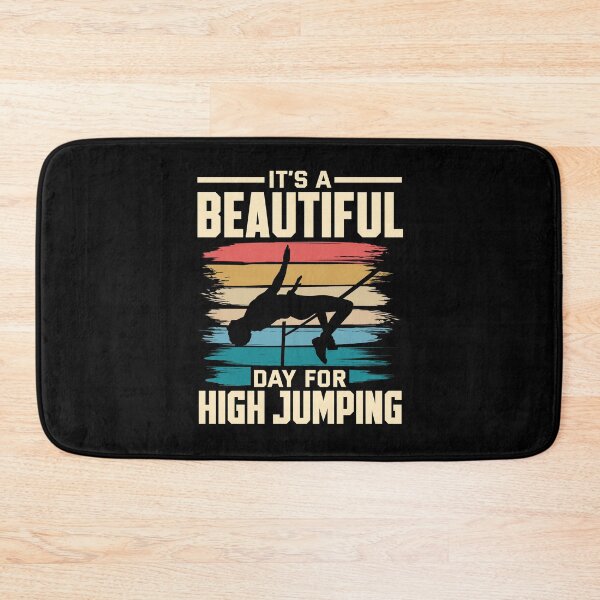 Item preview, High Jumper Track and Field Beautiful Day For High Jumping designed and sold by ShopTheStyle.