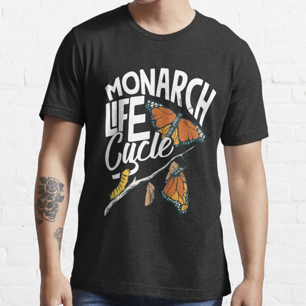 Entomology Milkweed Monarch Butterfly Life Cycle T Shirt For Sale By