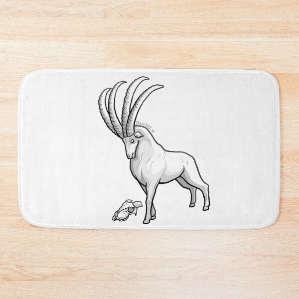 Item preview, Four Horned Goat designed and sold by Nadia Newitt.