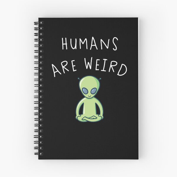Item preview, Alien Humans are Weird Sticker designed and sold by Jungleful33.