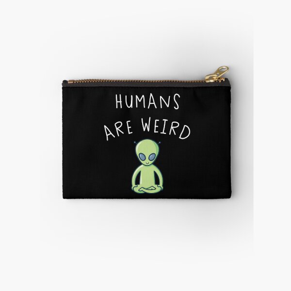 Item preview, Alien Humans are Weird Sticker designed and sold by Jungleful33.