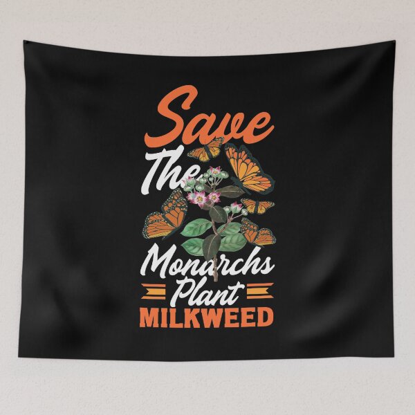 Item preview, Save The Monarchs Entomology Milkweed Monarch Butterfly designed and sold by ShopTheStyle.