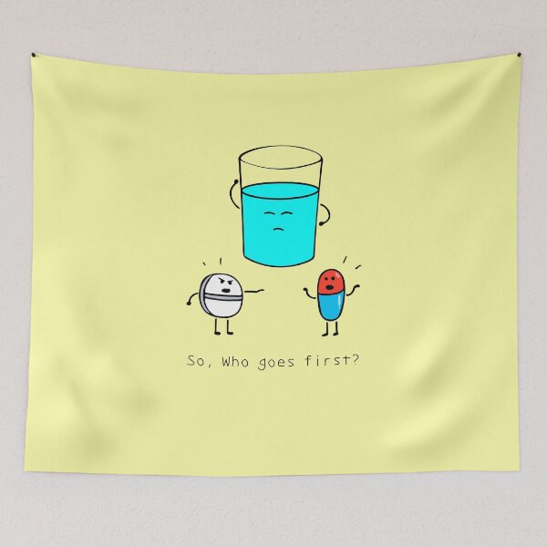 Item preview, So, who goes first ? designed and sold by wordspotrayal.