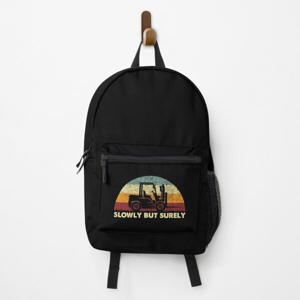 Item preview, Retro Forklift - Slowly But Surely designed and sold by Whimsical  Thinker.