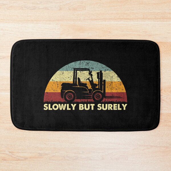 Item preview, Retro Forklift - Slowly But Surely designed and sold by Whimsical  Thinker.