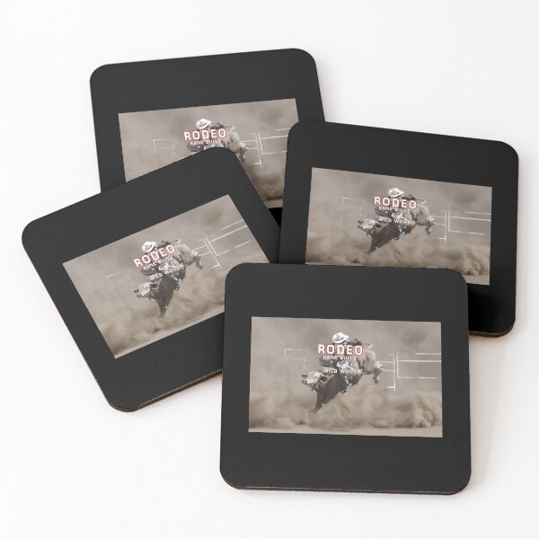 Item preview, RODEO-RANK BULLS AND WILD WOMEN Poster designed and sold by dalinloomerp.