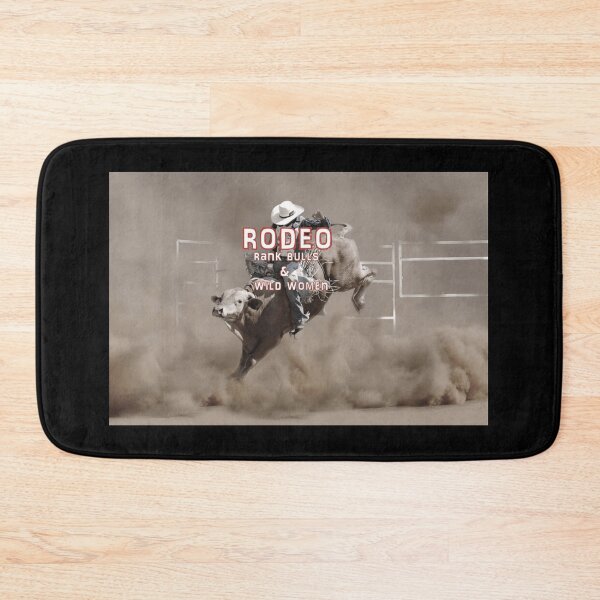 Item preview, RODEO-RANK BULLS AND WILD WOMEN Poster designed and sold by dalinloomerp.