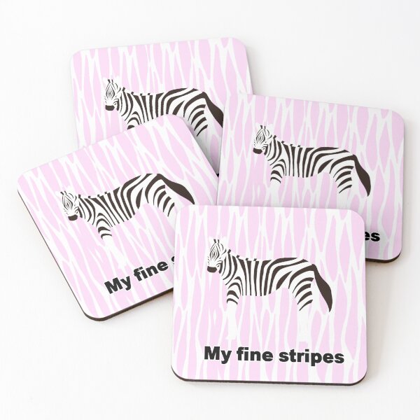 Item preview, fine stripes,zebra,PINK designed and sold by zzzozzo.