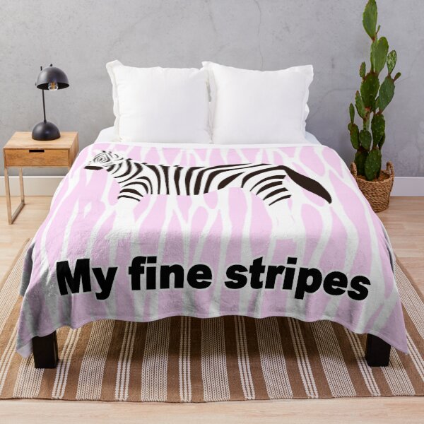 Item preview, fine stripes,zebra,PINK designed and sold by zzzozzo.
