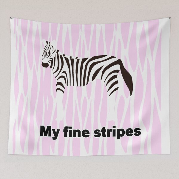 Item preview, fine stripes,zebra,PINK designed and sold by zzzozzo.