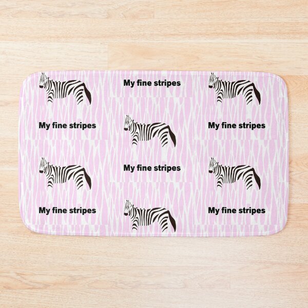 Item preview, fine stripes,zebra,PINK designed and sold by zzzozzo.