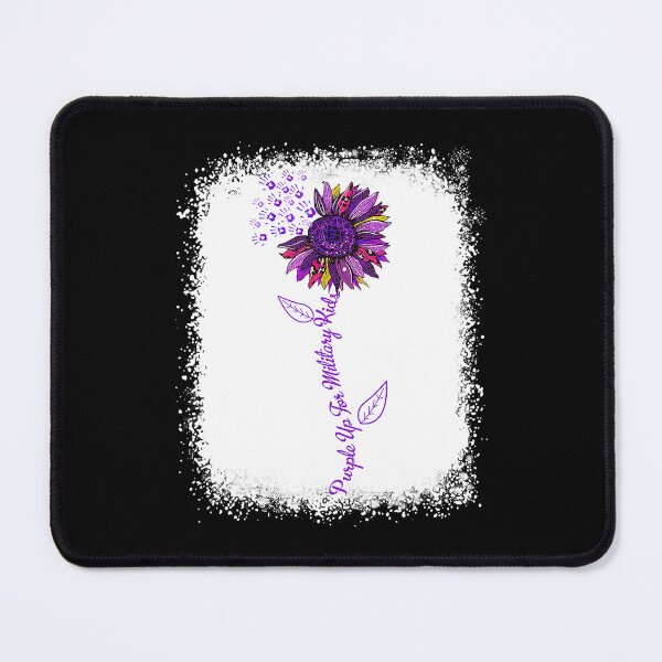 Item preview, Purple Up Military Child Sunflower Leopard Bleached designed and sold by HaaChris-Artis.
