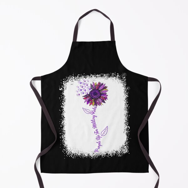 Item preview, Purple Up Military Child Sunflower Leopard Bleached designed and sold by HaaChris-Artis.
