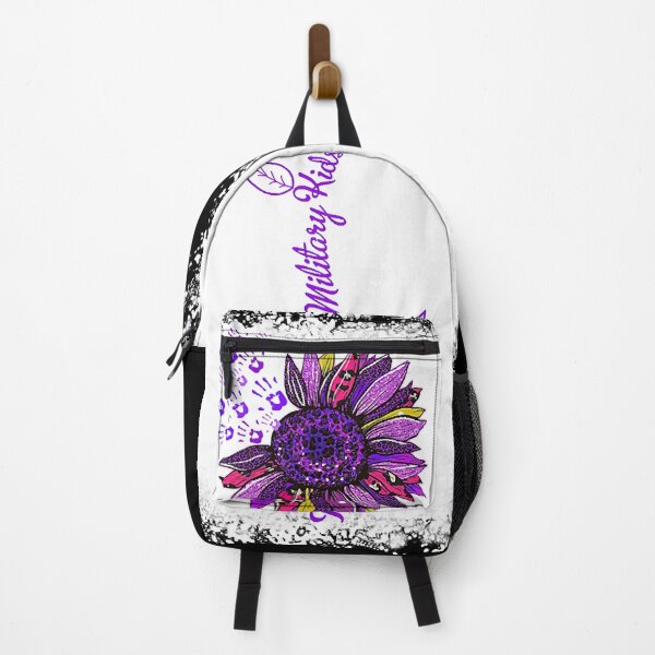 Item preview, Purple Up Military Child Sunflower Leopard Bleached designed and sold by HaaChris-Artis.