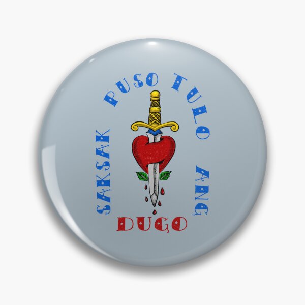 Item preview, SAKSAK PUSO TULO ANG DUGO Shirt   designed and sold by AshleyPaigeC.