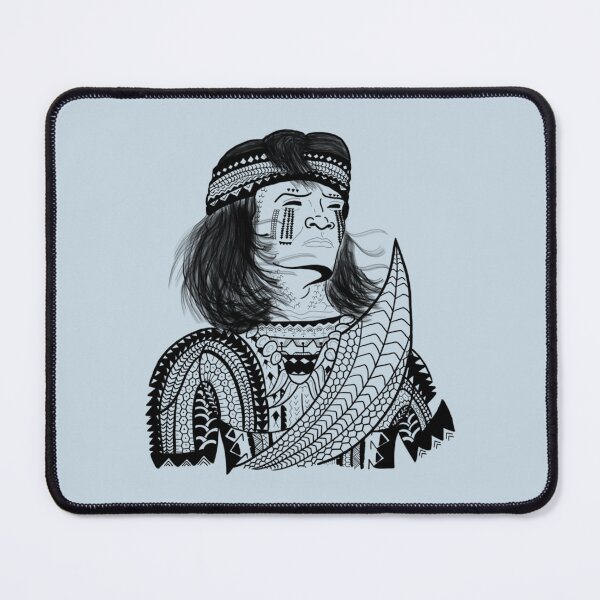Item preview, Tribal Warrior Depiction (black) by Tribal Korner   designed and sold by AshleyPaigeC.