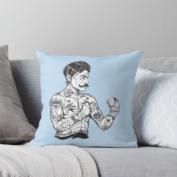Item preview, Vintage Boxing Champion Tattoo  - Boho Ink Fighter   designed and sold by AshleyPaigeC.