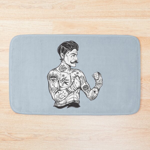 Item preview, Vintage Boxing Champion Tattoo  - Boho Ink Fighter   designed and sold by AshleyPaigeC.