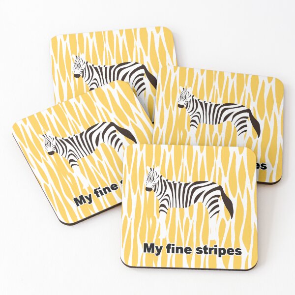 Item preview, fine stripes,zebra,YELLOW designed and sold by zzzozzo.