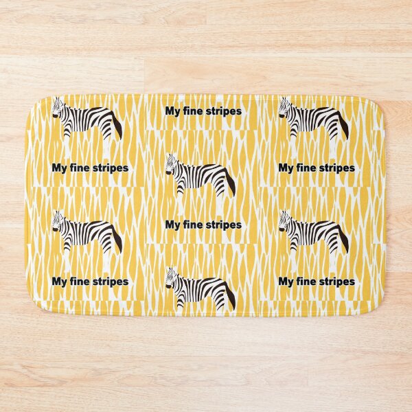 Item preview, fine stripes,zebra,YELLOW designed and sold by zzzozzo.