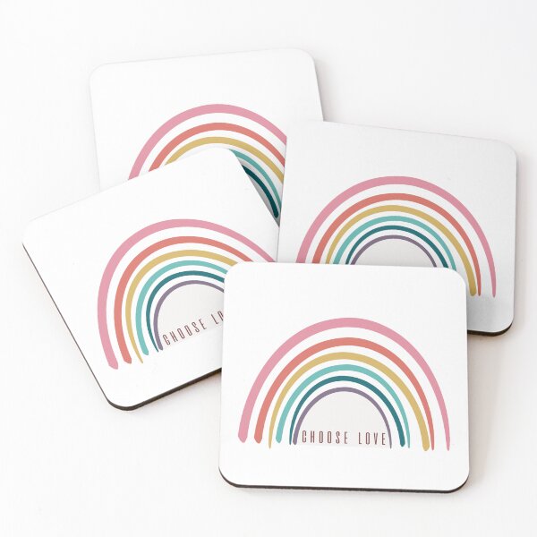 Item preview, Choose Love Rainbow Digital Art designed and sold by Bailey Ellison.