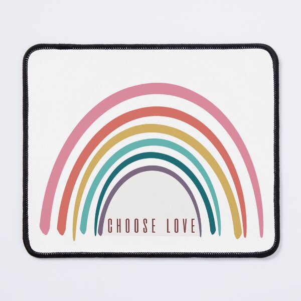 Item preview, Choose Love Rainbow Digital Art designed and sold by Bailey Ellison.