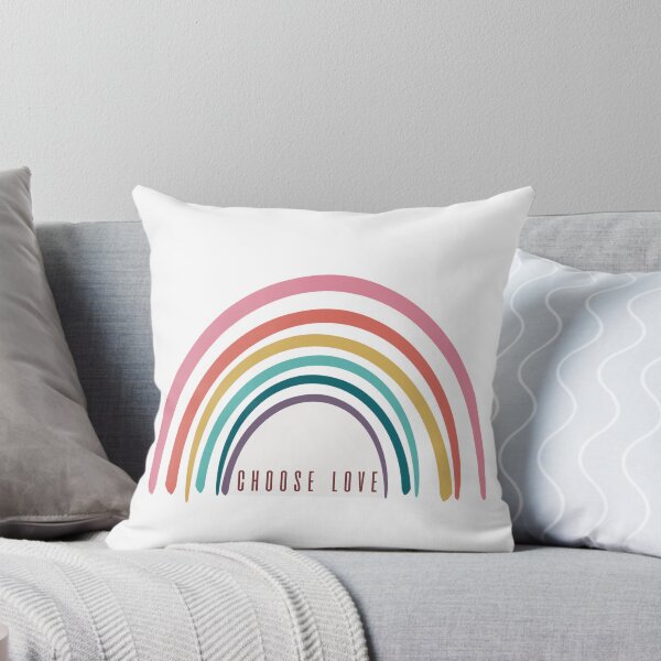 Item preview, Choose Love Rainbow Digital Art designed and sold by Bailey Ellison.