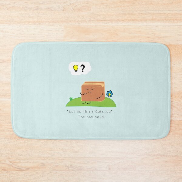 Item preview, "Let me think Outside", The box said designed and sold by wordspotrayal.