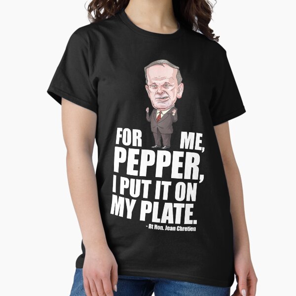 Item preview, Jean Chretien Pepper Quote designed and sold by MacKaycartoons.