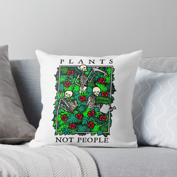 Item preview, Plants Not People Skeleton Gothic Gardening Lover Gardener designed and sold by GrandeDuc.
