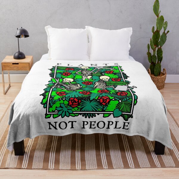 Item preview, Plants Not People Skeleton Gothic Gardening Lover Gardener designed and sold by GrandeDuc.