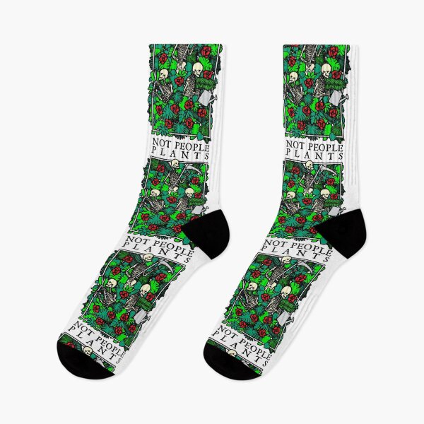 Item preview, Plants Not People Skeleton Gothic Gardening Lover Gardener designed and sold by GrandeDuc.