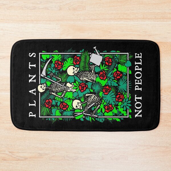 Item preview, Plants Not People Skeleton Gothic Gardening Lover Gardener designed and sold by GrandeDuc.