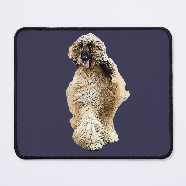 Item preview, Afghan Hound Cream Black Mask designed and sold by ElegantCat.