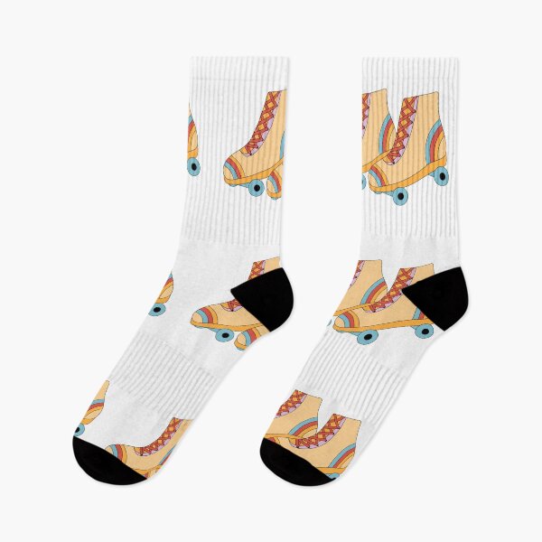 Item preview, Retro groovy Roller skates  designed and sold by ElenaJoyDesign.